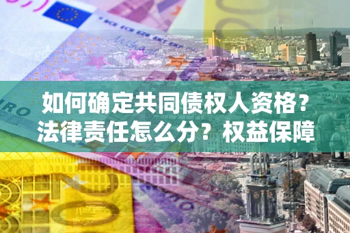 济南如何确定共同债权人资格？法律责任怎么分？权益保障技巧揭秘！
