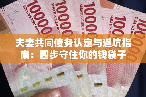 济南夫妻共同债务认定与避坑指南：四步守住你的钱袋子